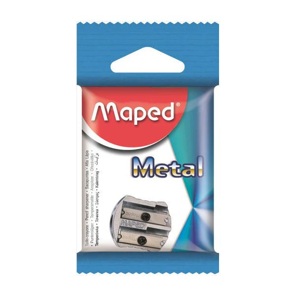 MAPED Double-Hole Metal Wedge Sharpener