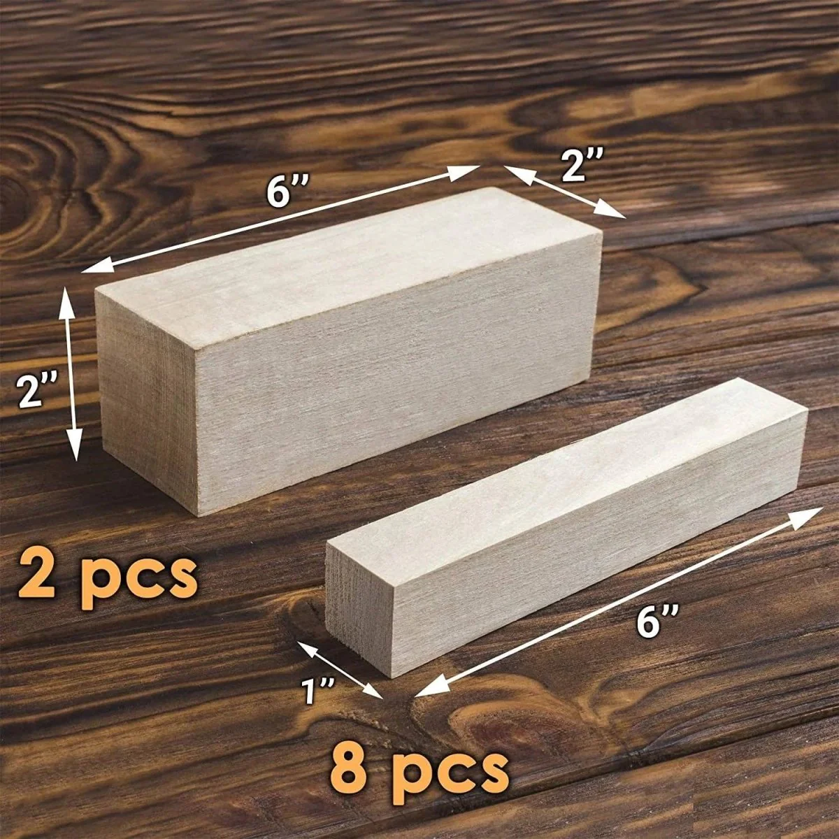 BeaverCraft - BW10 - Set of Basswood Carving Blocks 10 pcs - Image 8