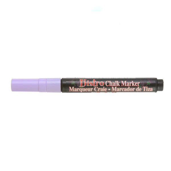 Bistro Chalk Marker 3mm Extra Fine Tip - Pale Violet