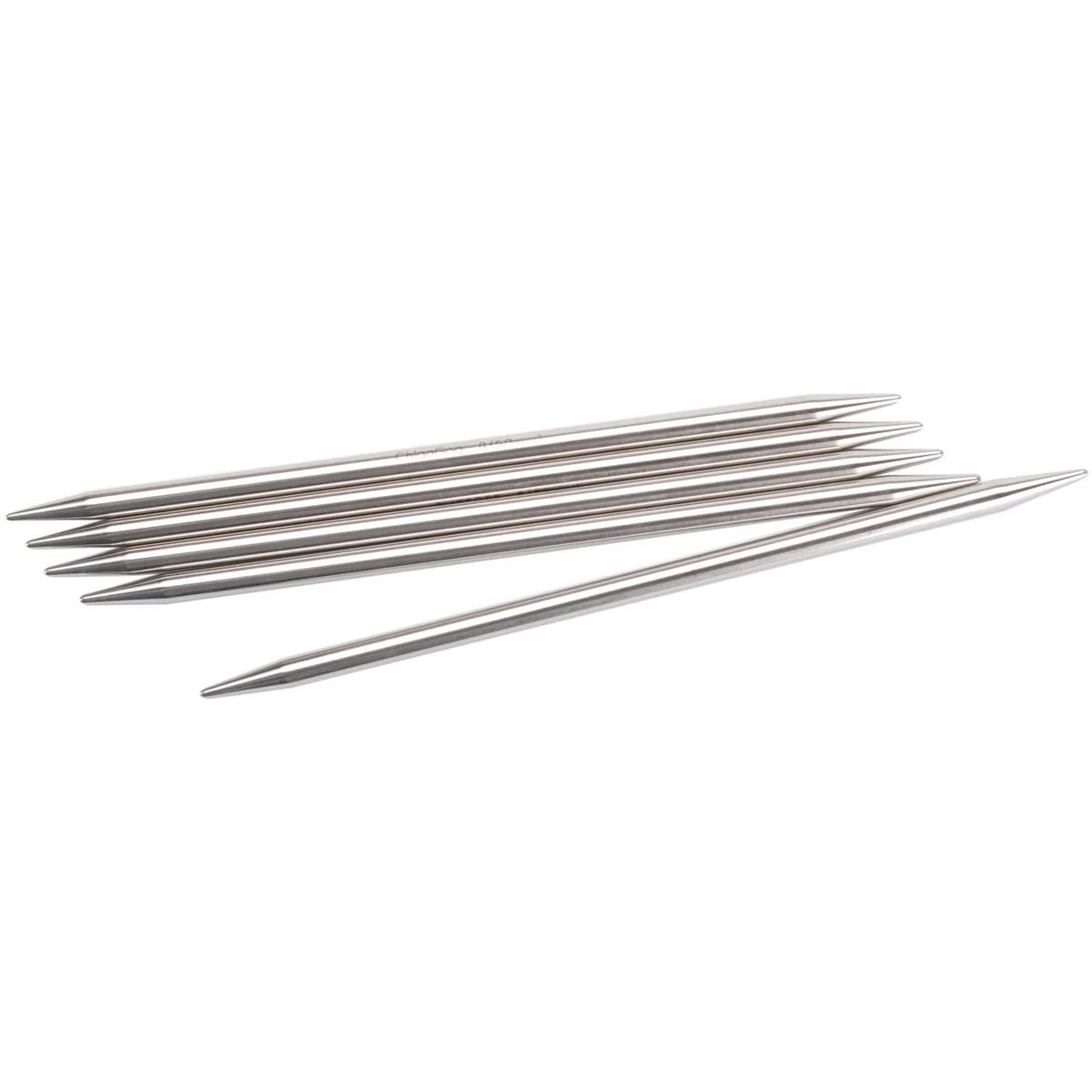 ChiaoGoo Double Point Stainless Knitting Needles 8" - 5 mm - Size 8 - pack of 5 - Image 2