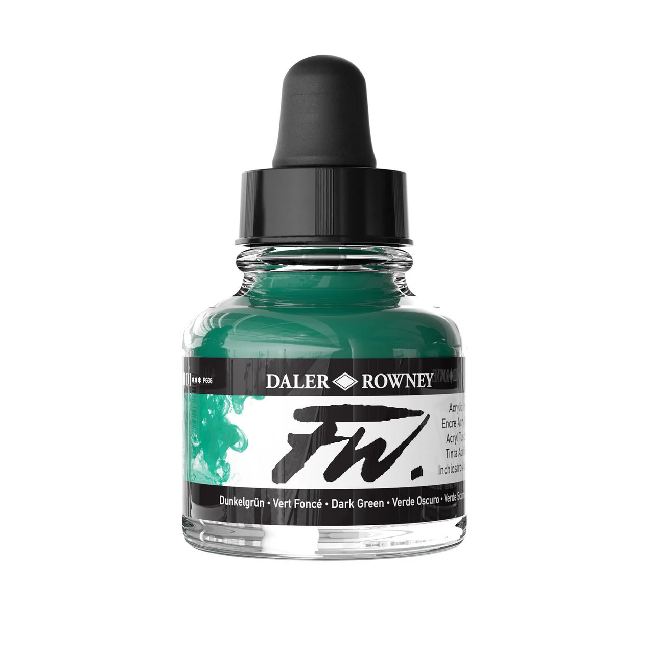 FW Acrylic Ink - 1 fl oz - Dark Green