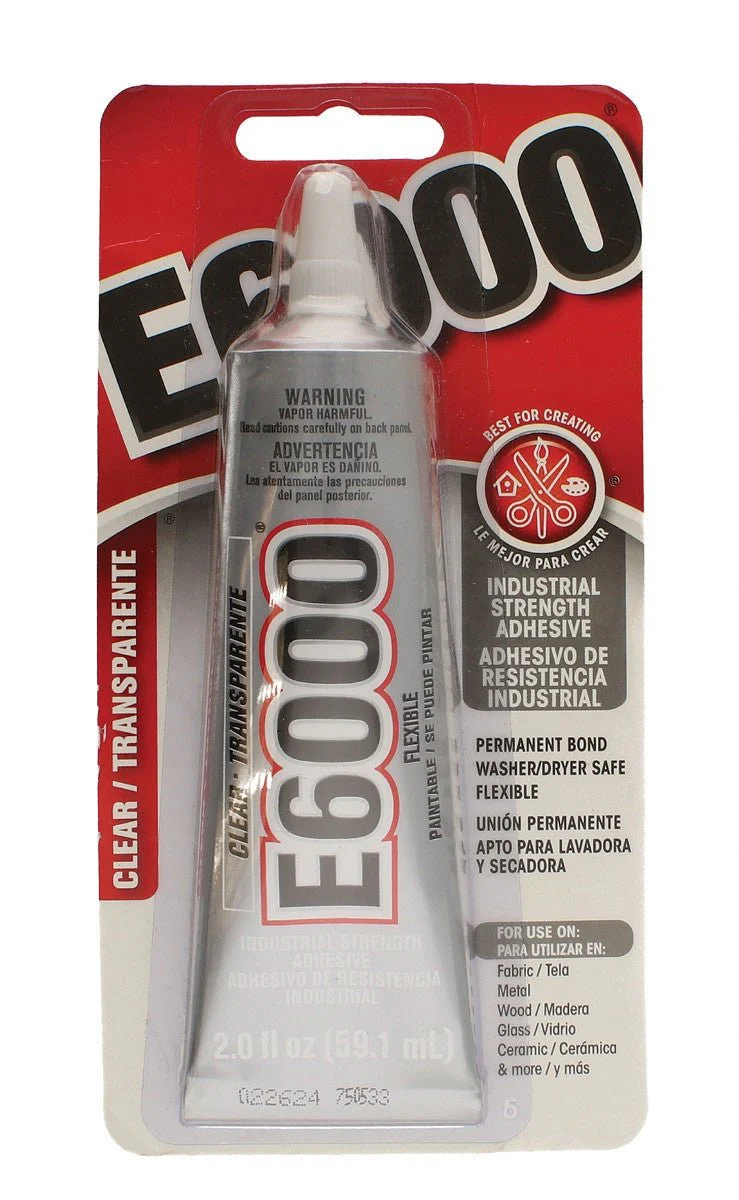 E6000 Industrial Strength Clear Adhesive - 2 fl oz