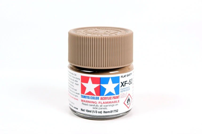 Tamiya Mini Acrylic 10 ml - XF-52 Flat Earth Matte Finish