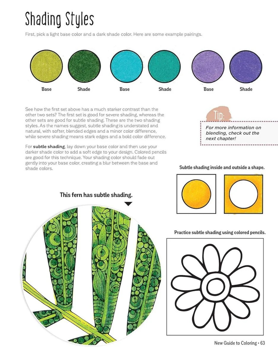 Fox Chapel Publishing - New Guide to Coloring for Crafts & Adult Coloristas - Image 4