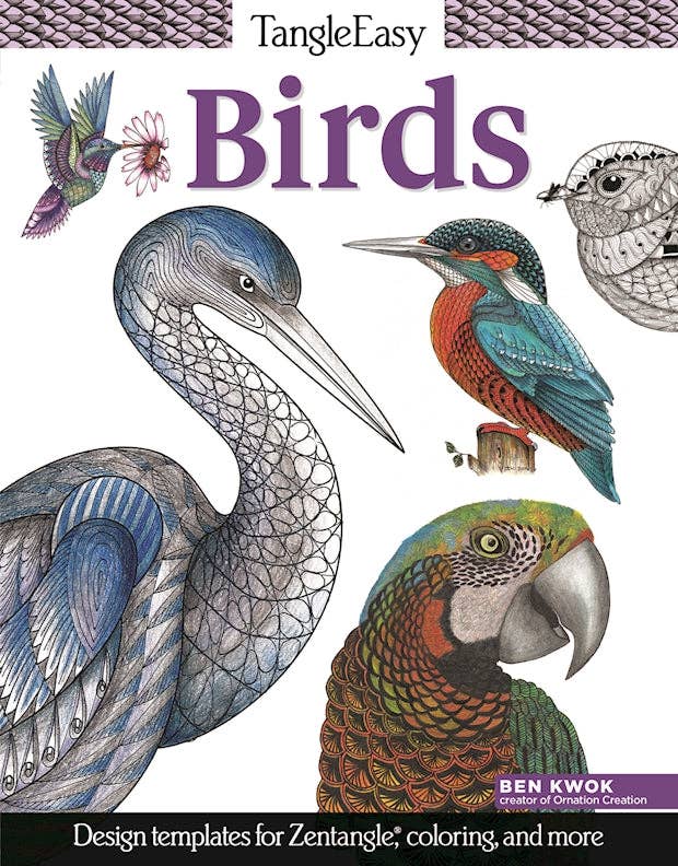 Fox Chapel Publishing - TangleEasy Birds