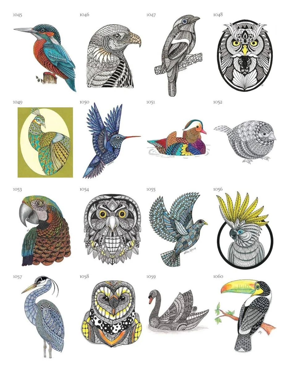Fox Chapel Publishing - TangleEasy Birds - Image 2