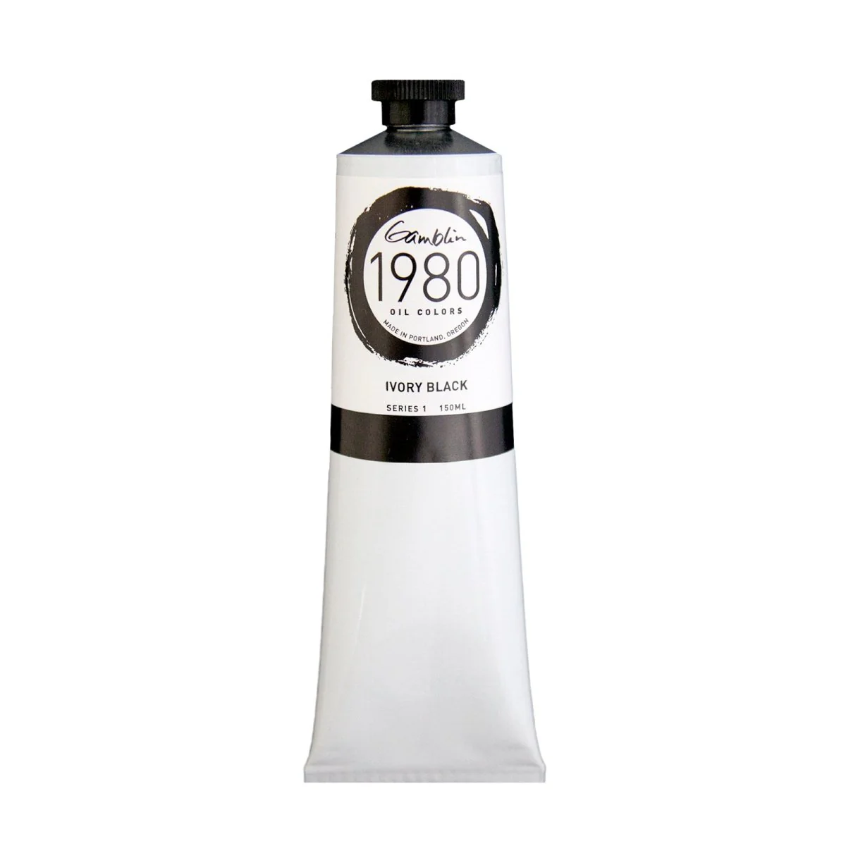 Gamblin 1980 Oil Color - 150ml - Ivory Black