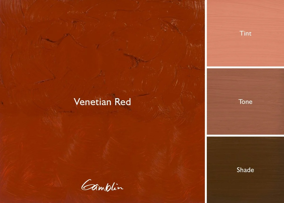 Gamblin 1980 Oil Color - 37ml - Venetian Red - Image 2