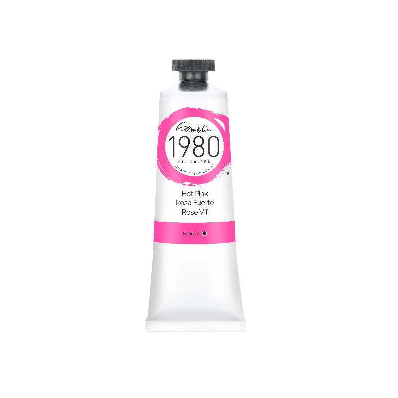 Gamblin 1980 Oil Color - 37ml - Hot Pink