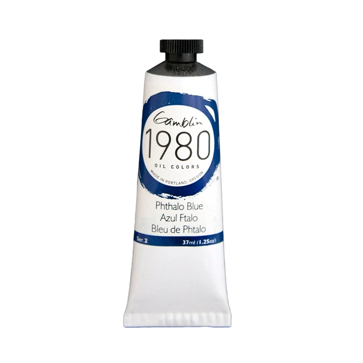 Gamblin 1980 Oil Color - 37ml - Phthalo Blue