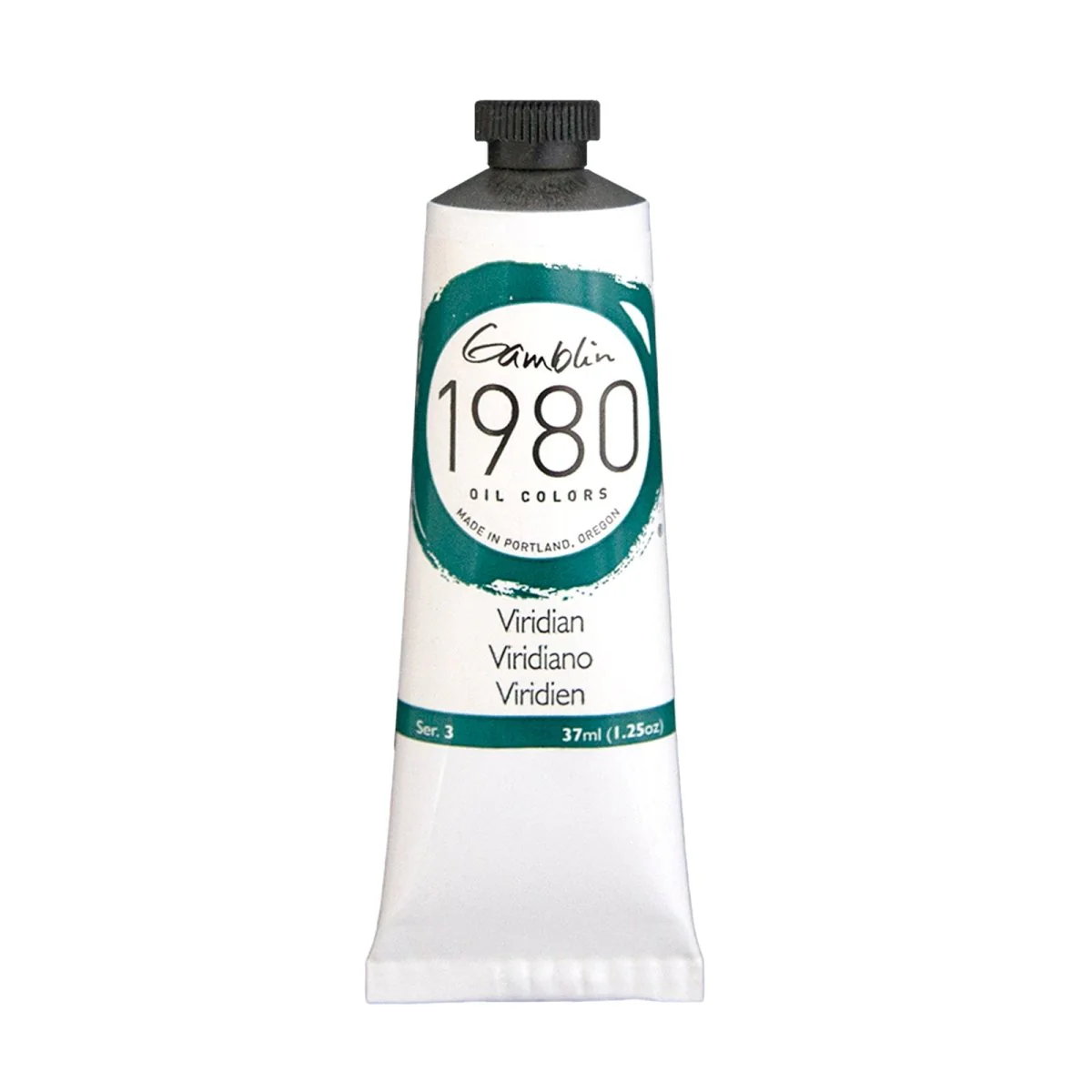 Gamblin 1980 Oil Color - 37ml - Viridian