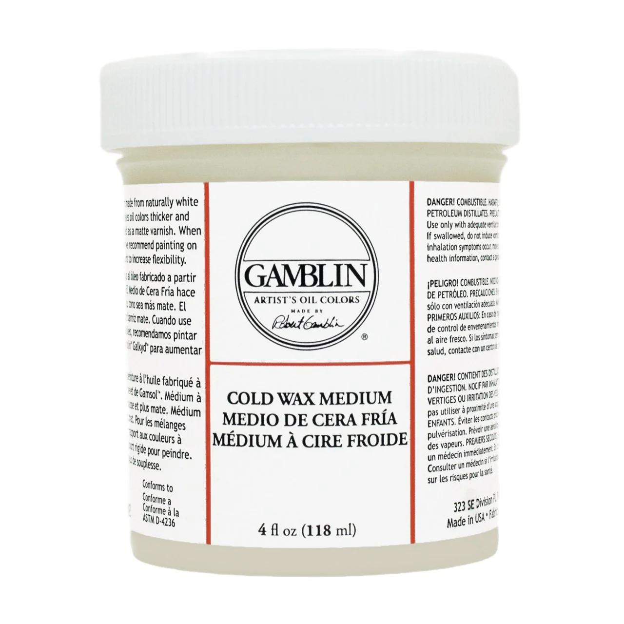 Gamblin Cold Wax Medium    4 oz.