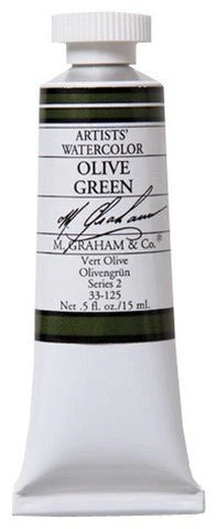 M. Graham Watercolors 15 ml - Olive Green