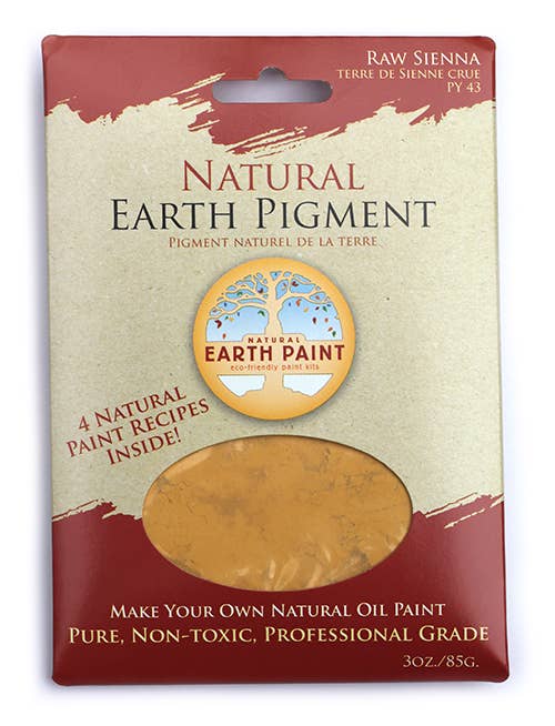 Natural Earth Paint - 3 oz. Earth & Mineral Pigments - Burnt Sienna - Image 18