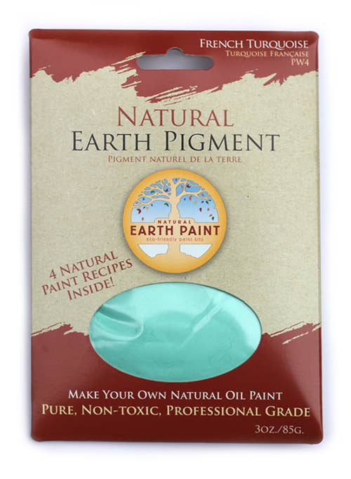 Natural Earth Paint - 3 oz. Earth & Mineral Pigments - Emerald Green - Image 12