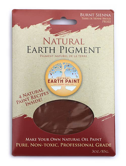 Natural Earth Paint - 3 oz. Earth & Mineral Pigments - Venetian Red - Image 10