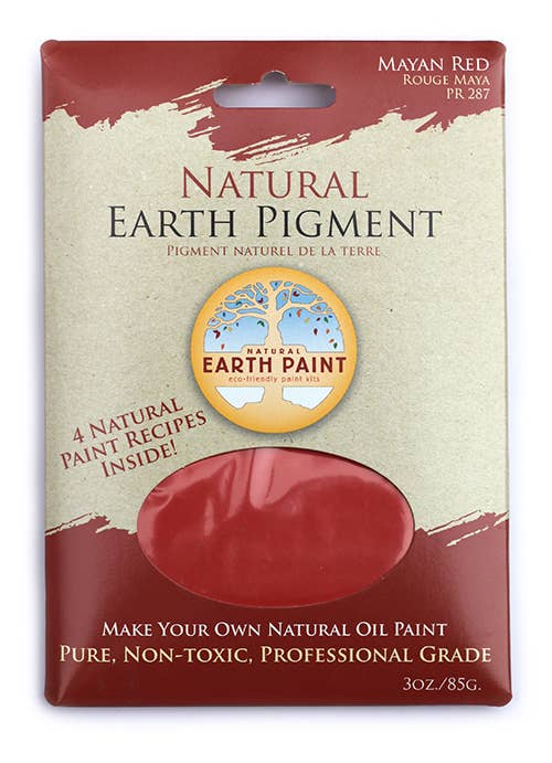 Natural Earth Paint - 3 oz. Earth & Mineral Pigments - Venetian Red - Image 14