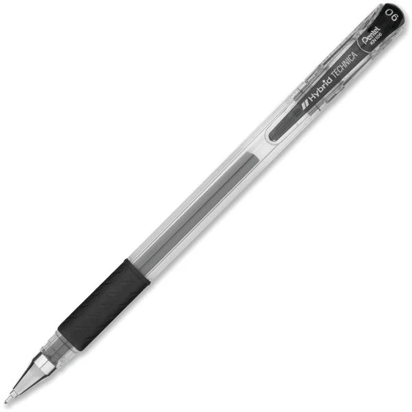 Pentel Arts Hybrid Technica (0.6mm) Gel Pen, Black Ink