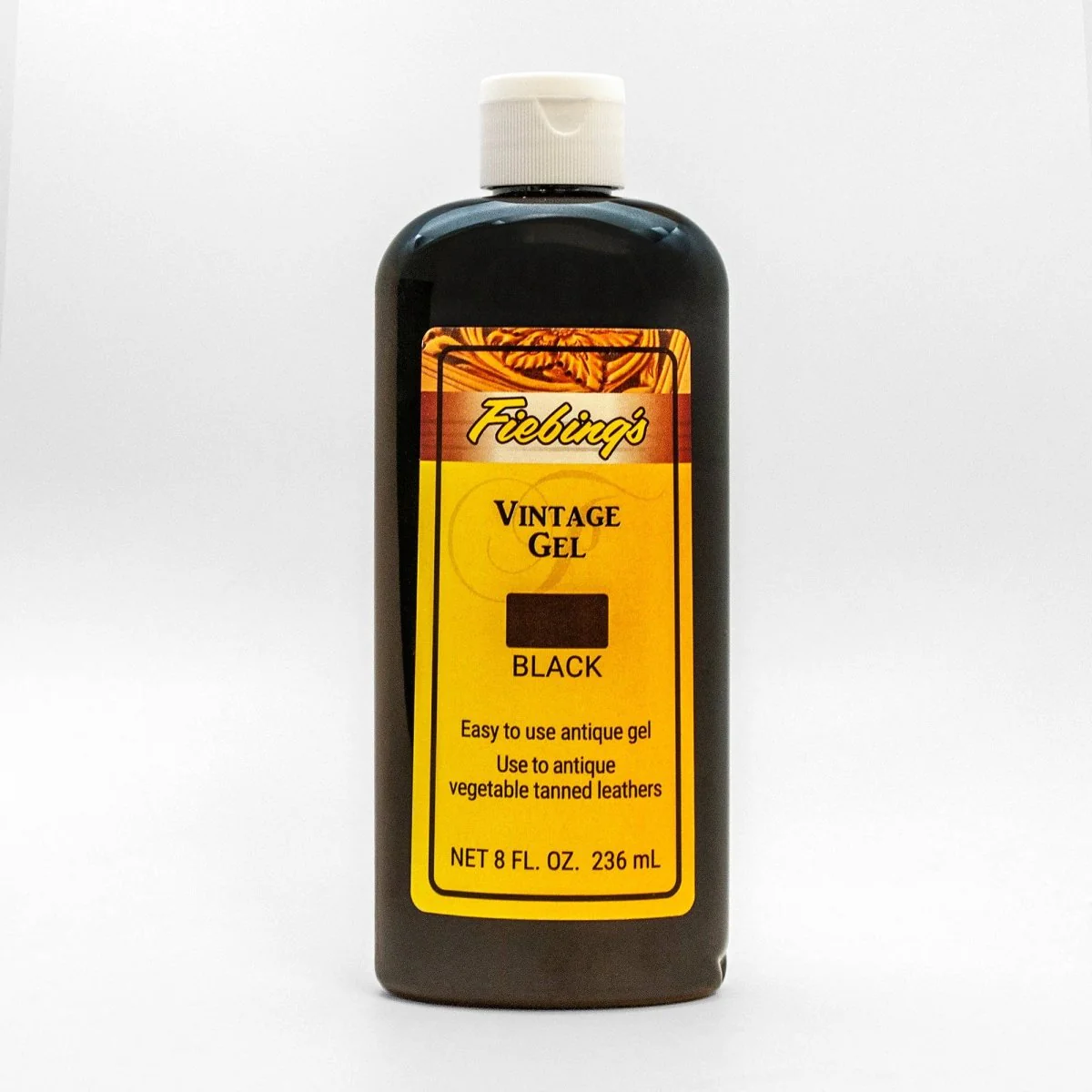 Realeather - Fiebings Vintage Gel - Antique Black / 8 oz.