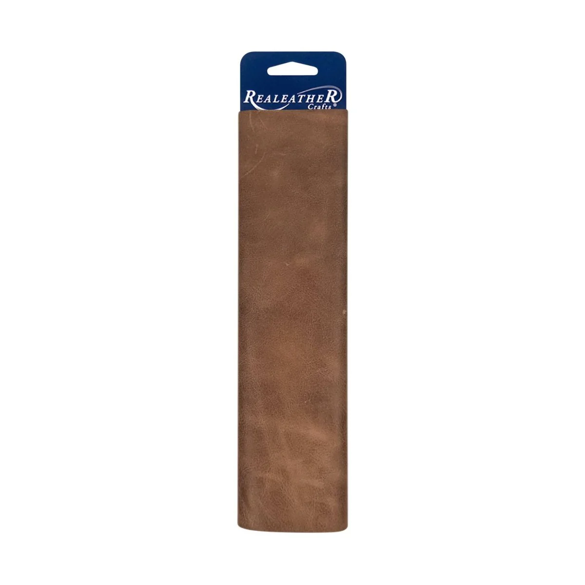 Realeather - Leather Trim Piece, 8.5" x 11", Bomber - Amsterdam Brown