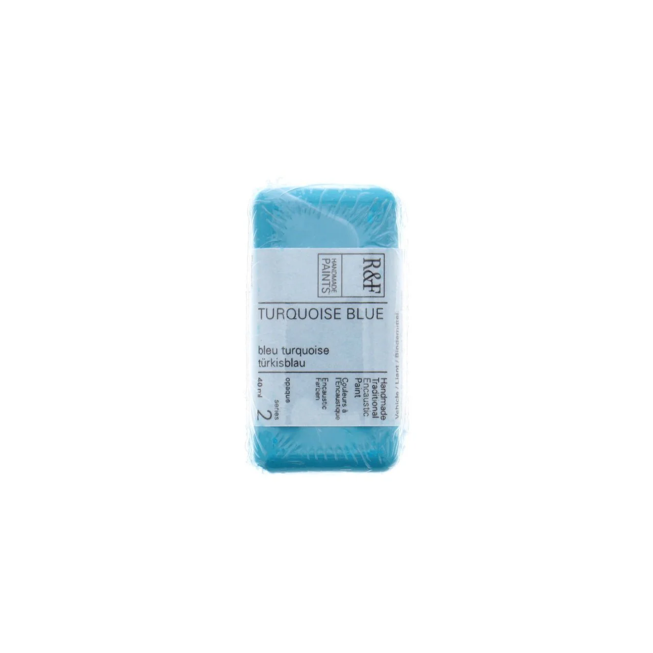 R&F Encaustic Cake - Turquoise Blue 40ml