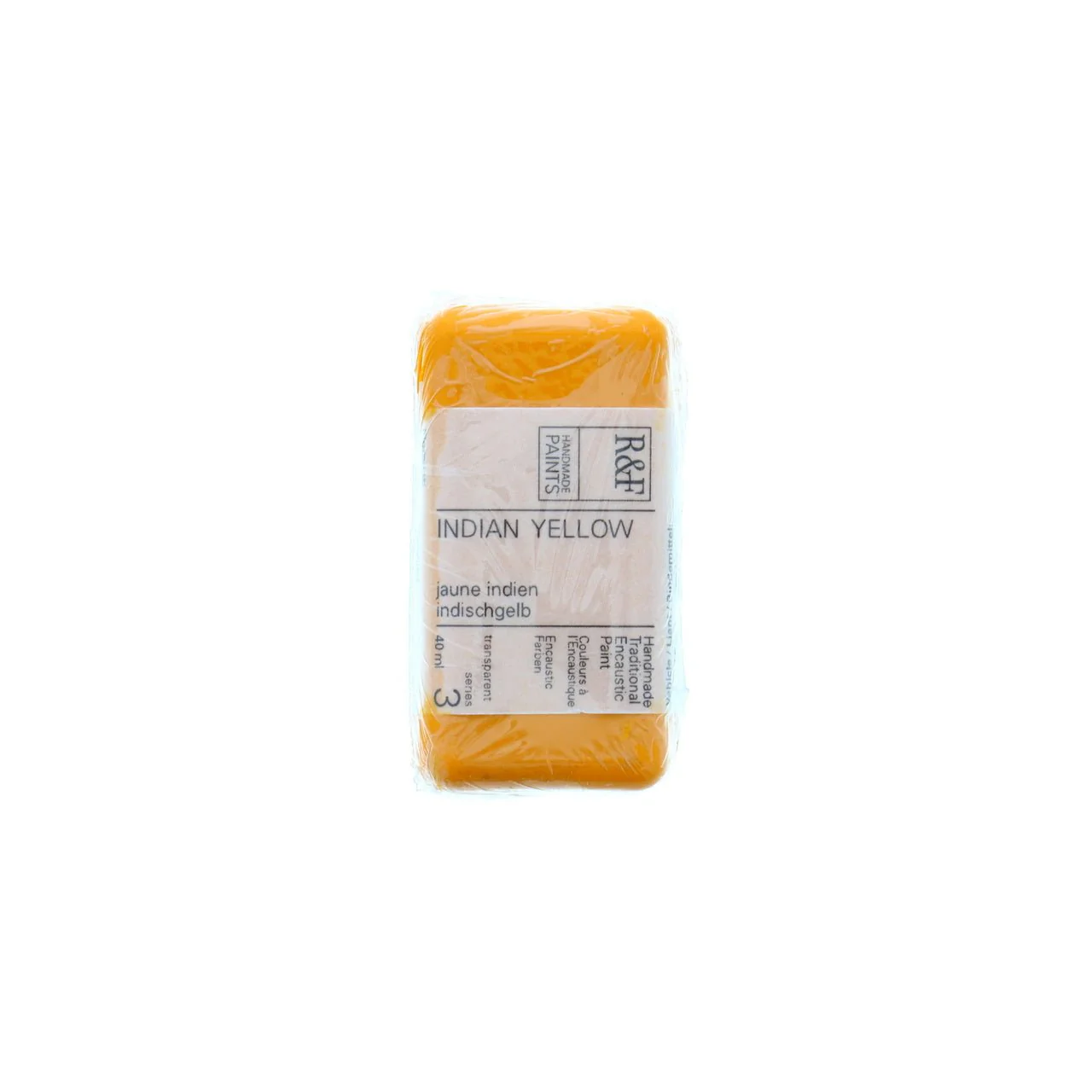 R&F Encaustic Cake - Indian Yellow 40ml