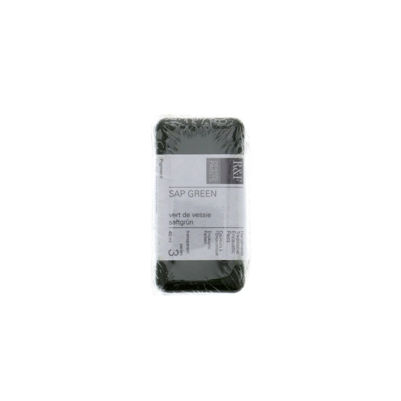 R&F Encaustic Cake - Sap Green  40ml