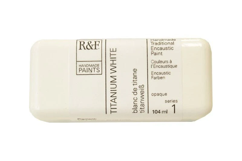 R&F Encaustic Cake - Titanium White 104ml
