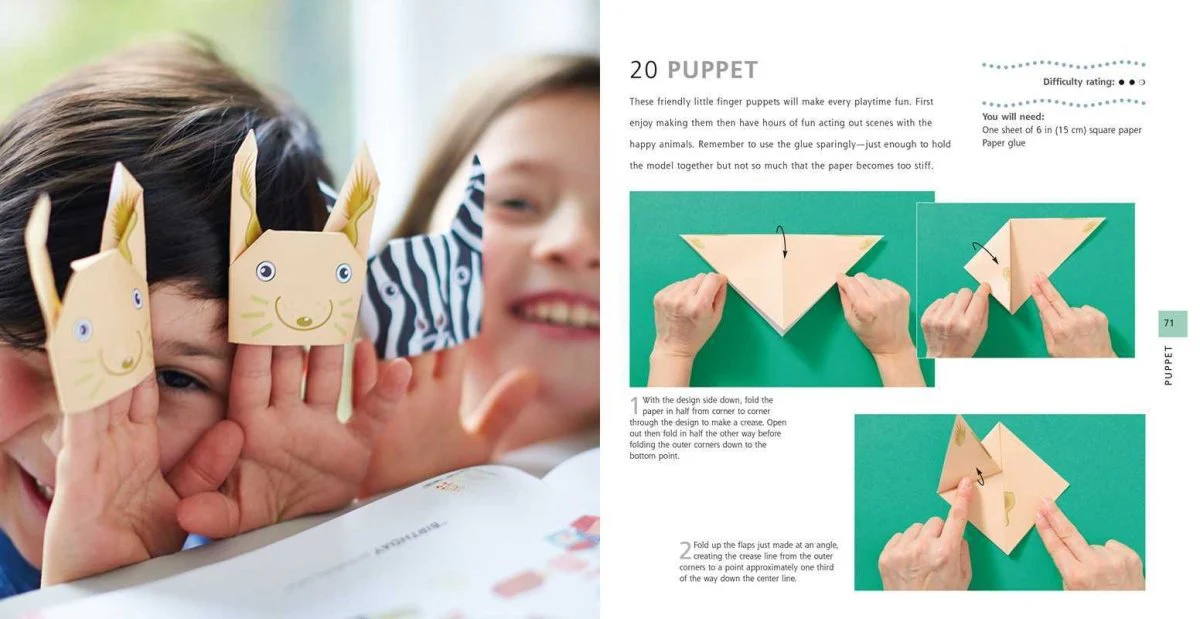 Simon & Schuster - Origami for Kids by Mari Ono - Paperback; 128 pages / English - Image 4