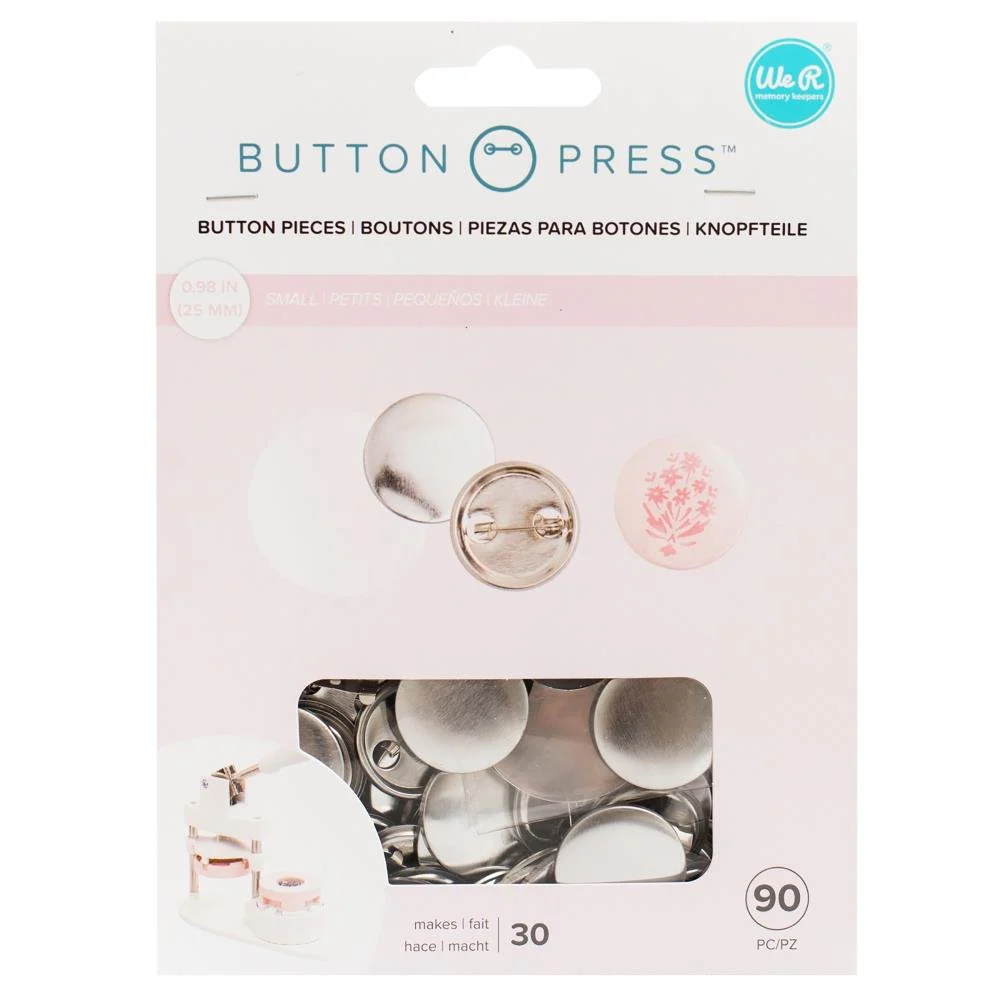 We R Makers Button Press Refill Pack of 30 - Small