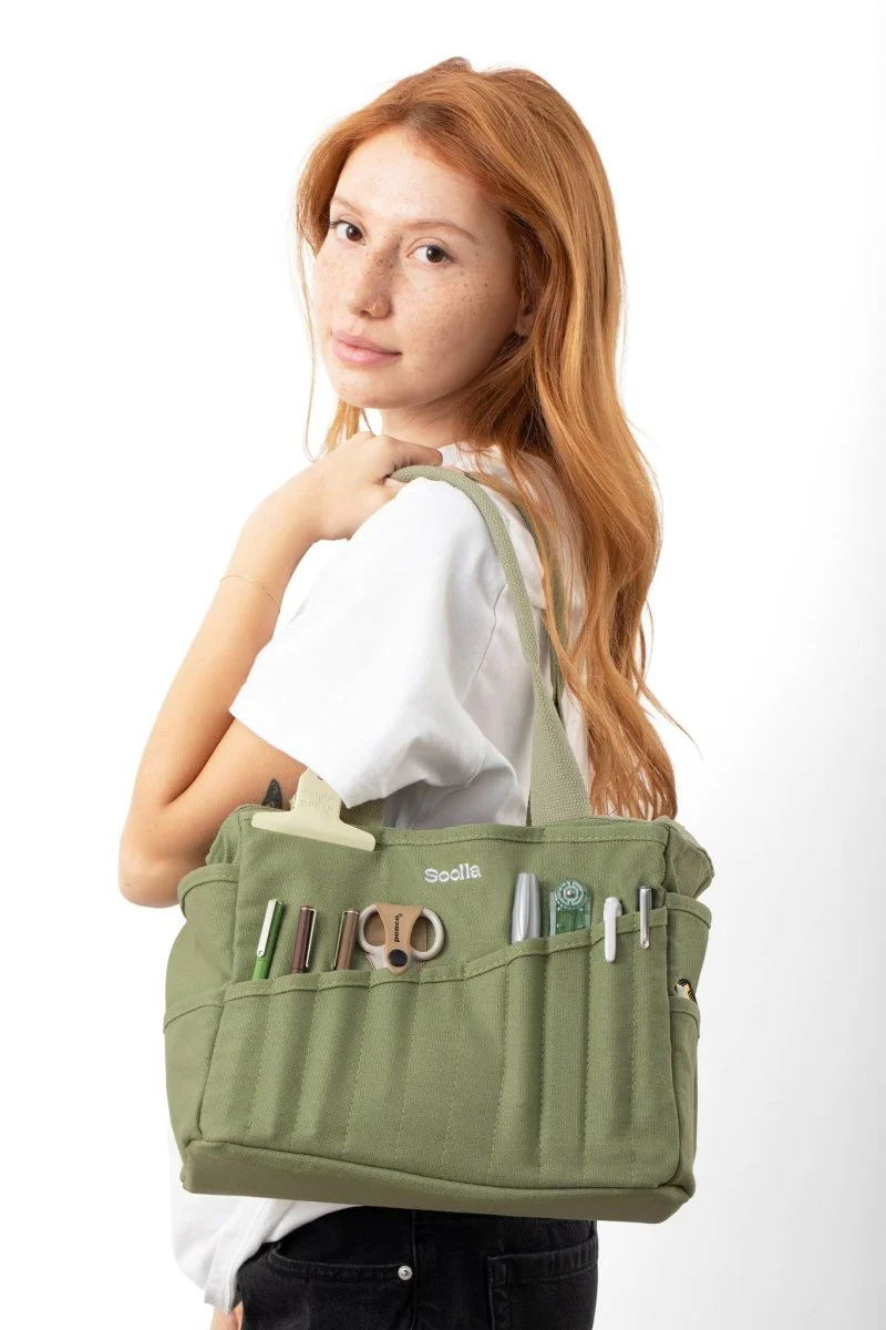 Soolla - Soolla Studio Artist Bag, 80's Windbreaker - Image 8