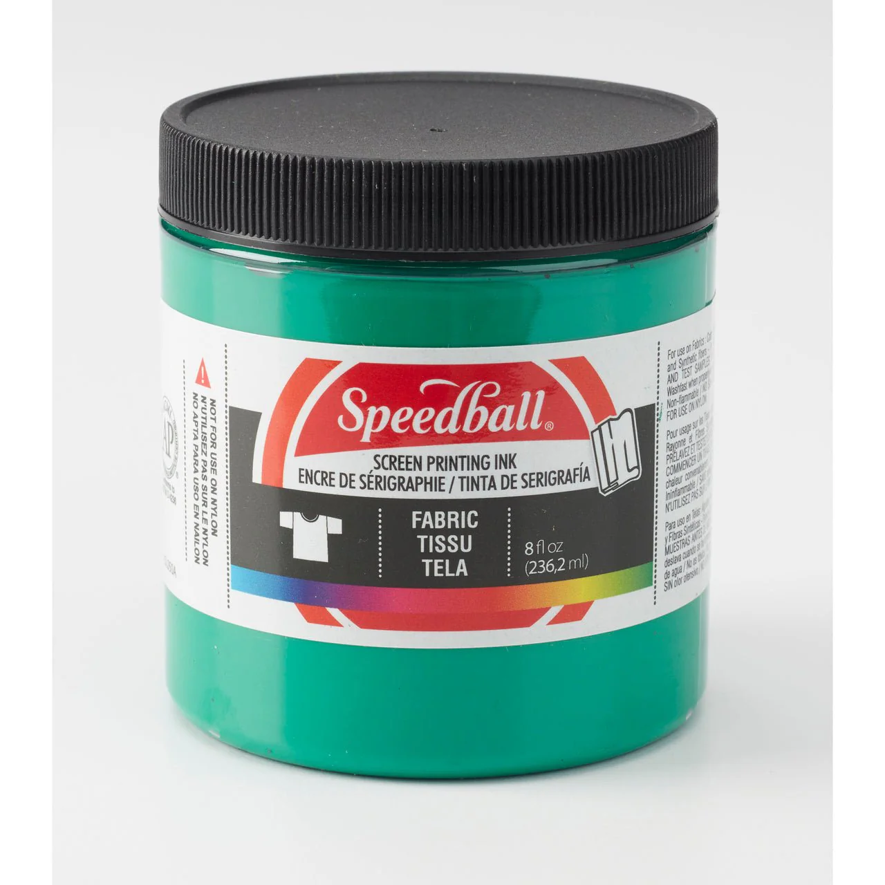 Speedball Fabric Screen Printing Ink - 8 oz Green