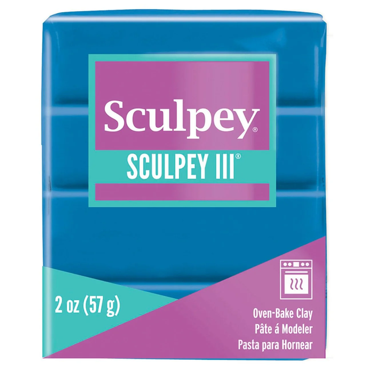 Sculpey III   2 oz - Turquoise