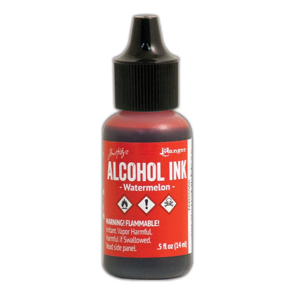 Tim Holtz Alcohol Ink .5oz - Watermelon