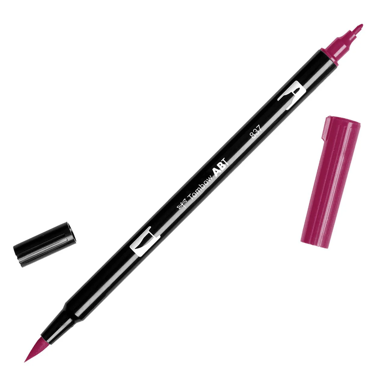 Tombow Dual Brush Pen 837 Wine Red