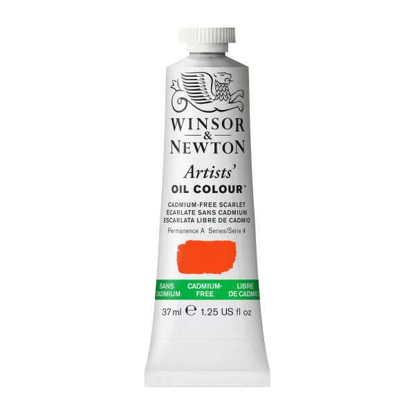Winsor & Newton Artist Oil Cadmium Free Scarlet 37ml