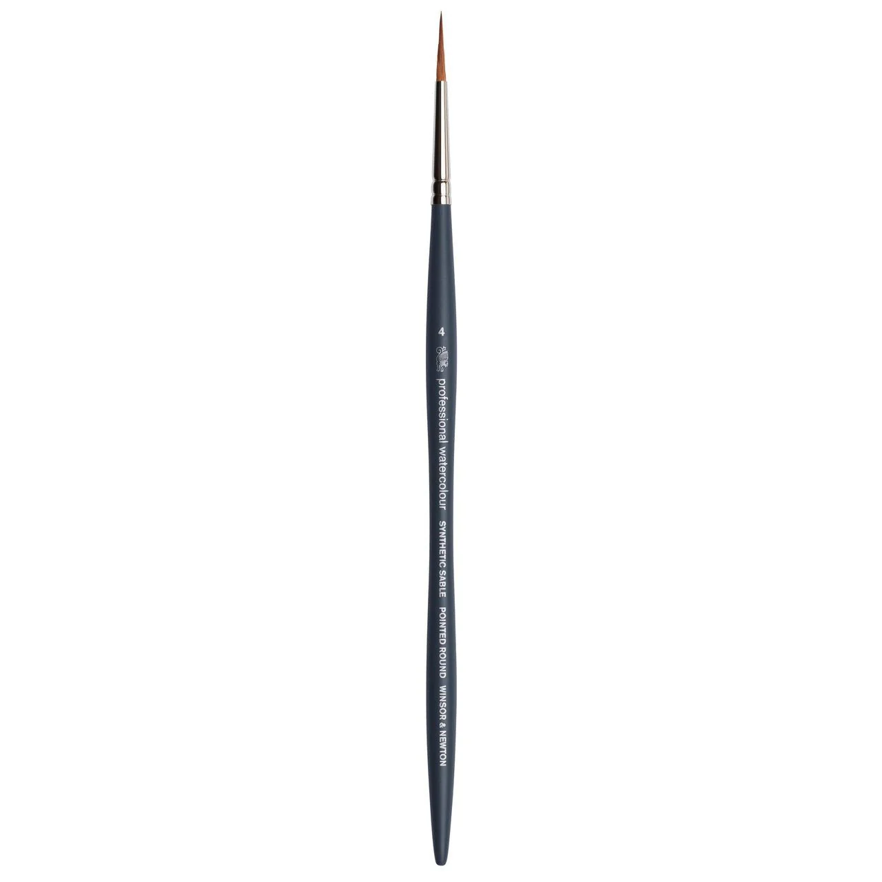 Winsor & Newton Professional Watercolor Synthetic Sable Brush - Pointed Round 4