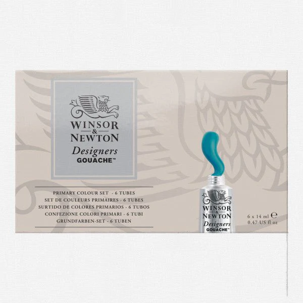 Winsor & Newton Designers Gouache primary set