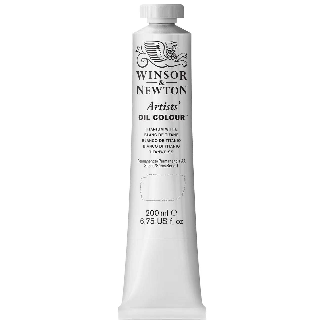 Winsor & Newton Artist Oil Titanium White 200 ml